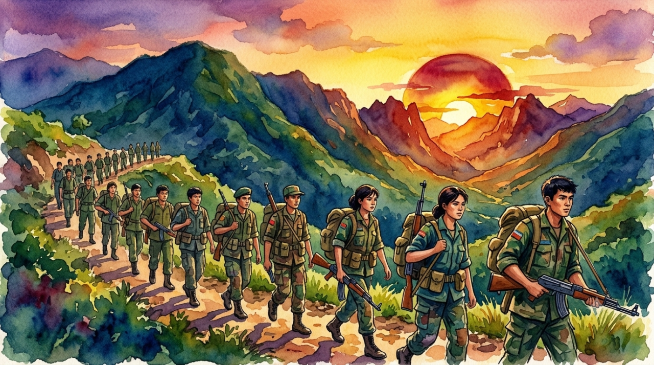 Guerrilla joven